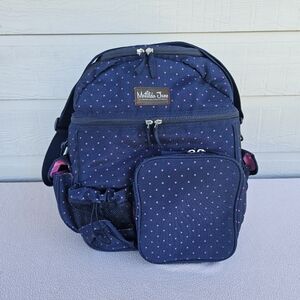 Matilda Jane Brillant Daydream Navy Cooler Bag Insulated Backpack Shoulder Strap